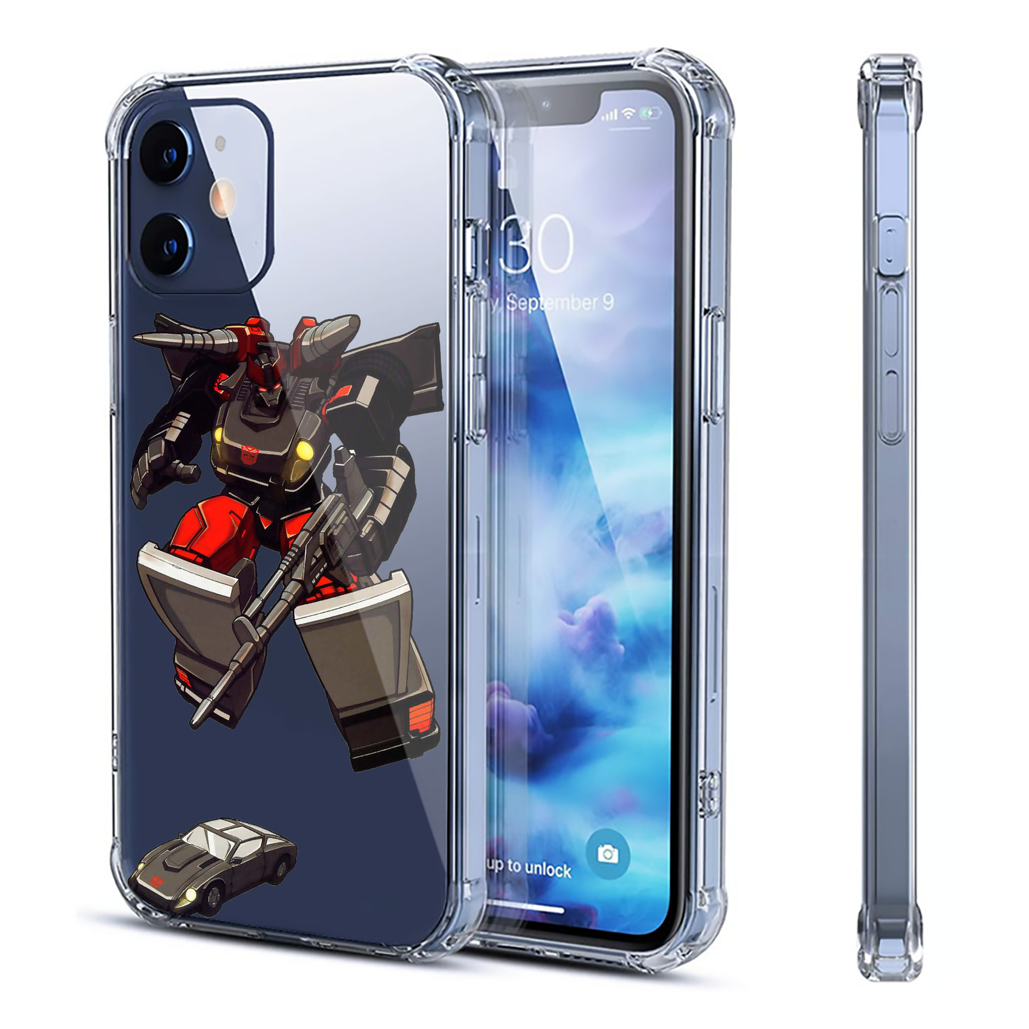 （画像用）  【iPhone 12シリーズ対応】透明スマホケース（クリアソフトケース）